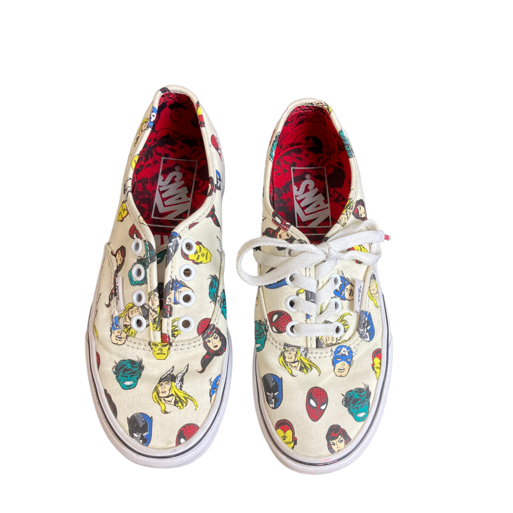 VANS Avengers Marvel Super Heros HEADS Sneakers Mens 4.5 Women's 6